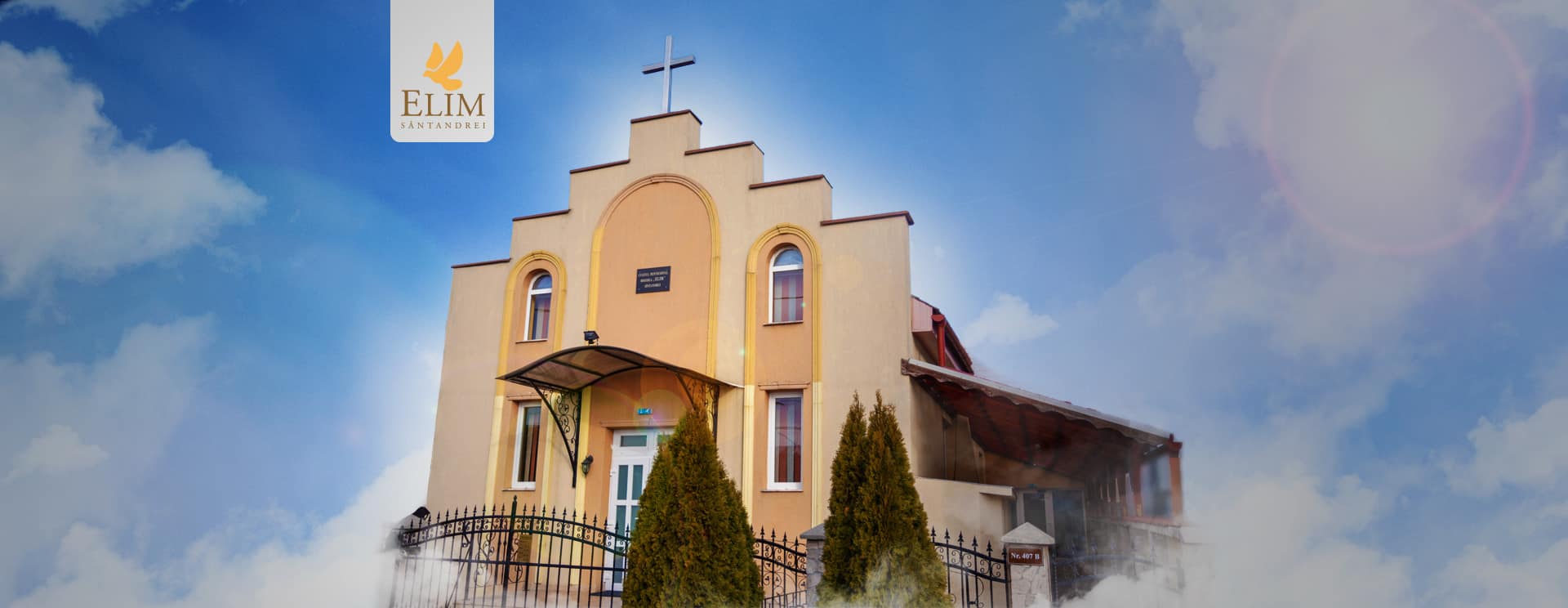 Biserica Elim Sântandrei, exterior